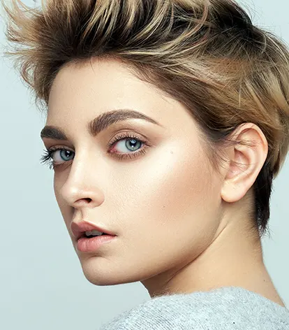 Female model - Thank You page (hero image)